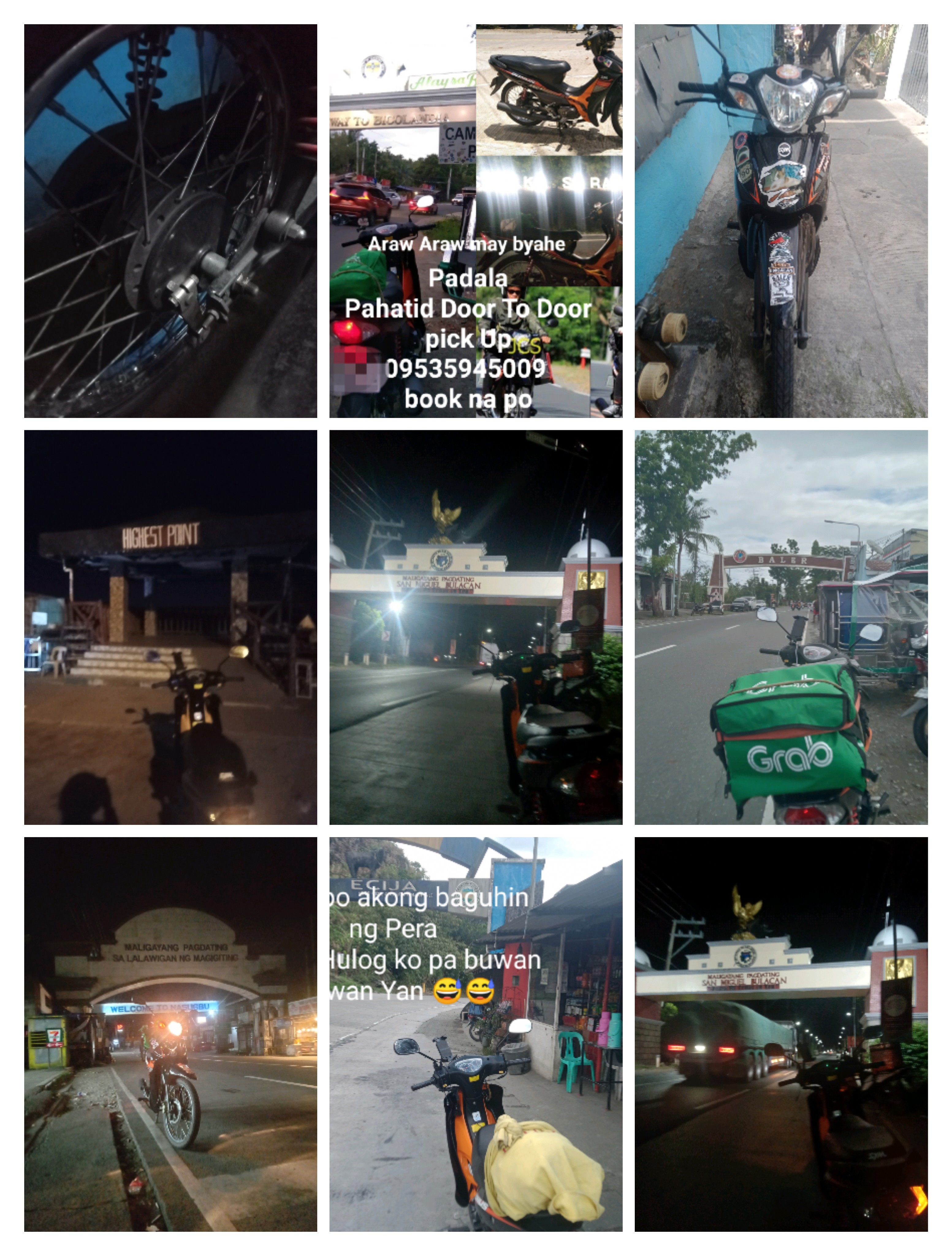 Professional driver  delivery Driver 4 wheels and motorcycle 